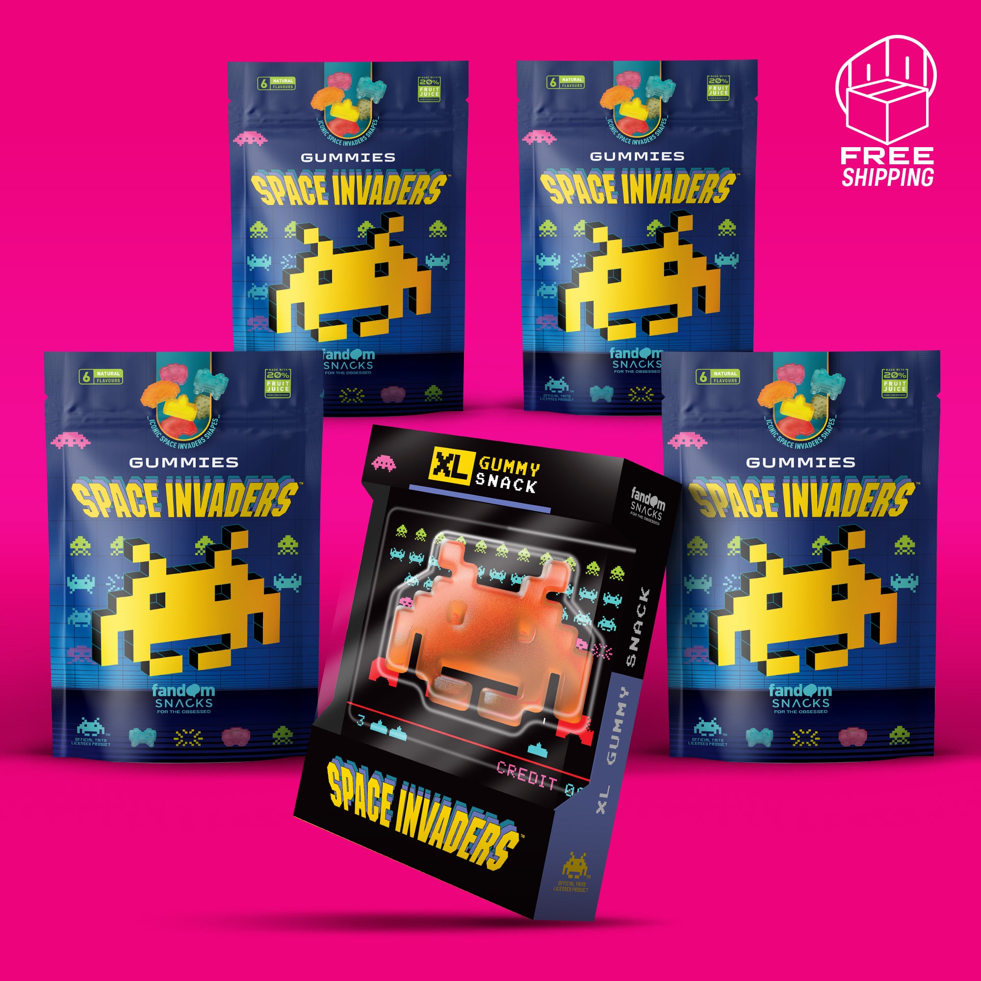 Space Invaders Fanbox